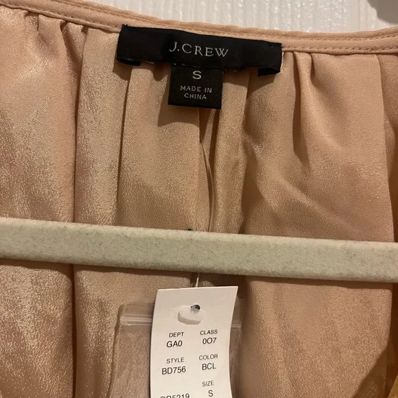 NWT Jcrew Ruffle Mesh Top - Picture 2 of 2